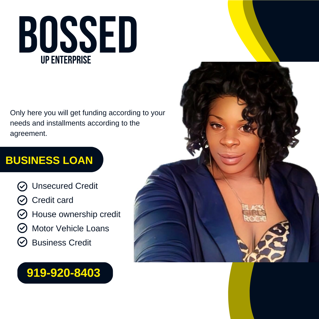 Bossed Business Loans – BOSSED UP ENTERPRISE